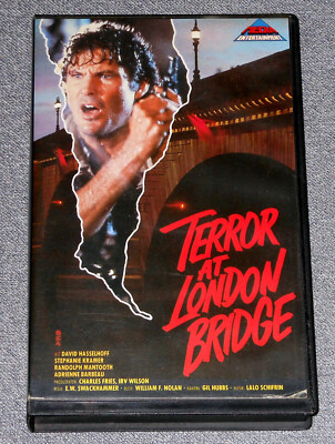Terror at London Bridge (David Hasselhoff / Adrienne Barbeau) - VHS Rarität
