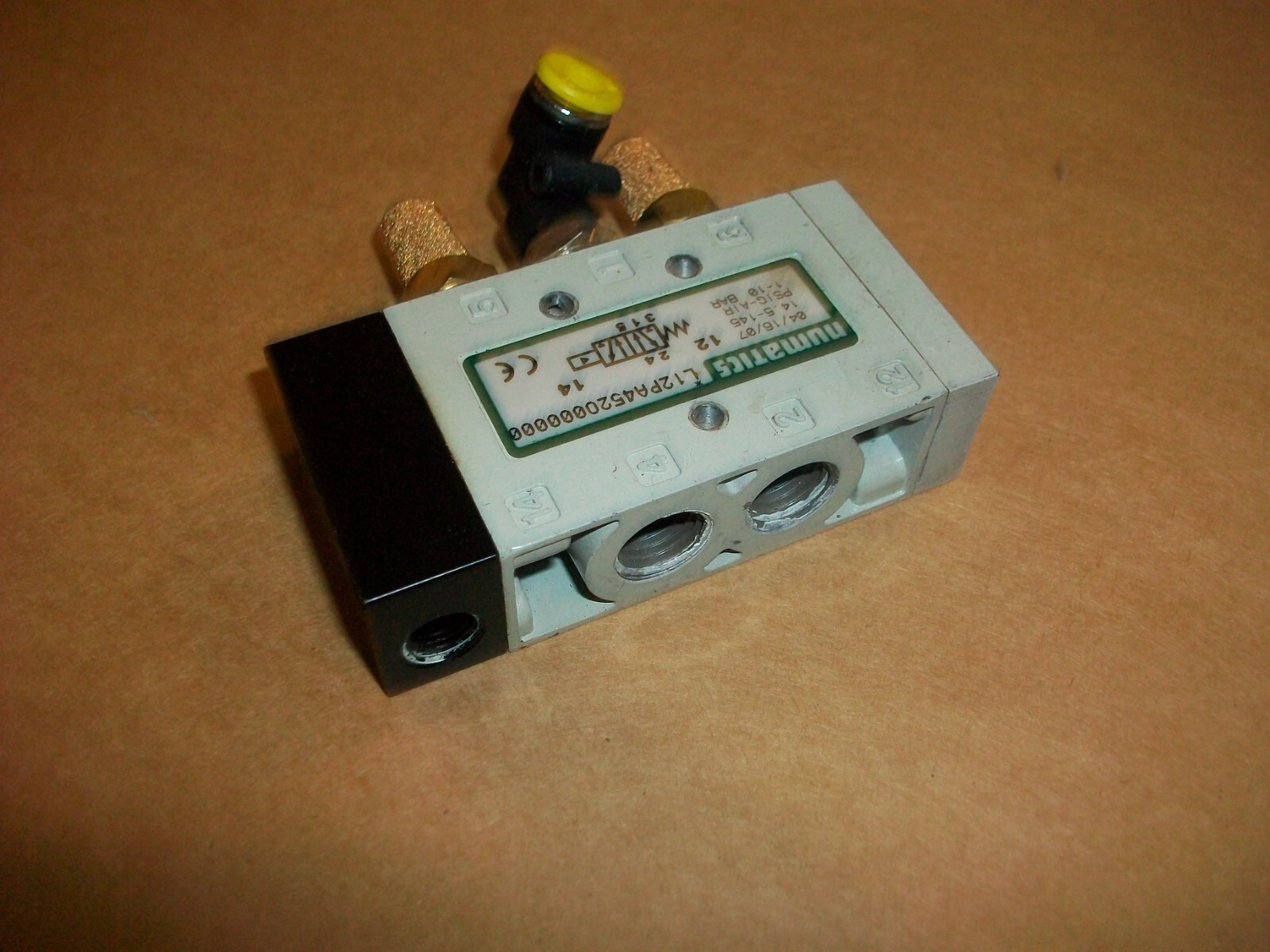 Numatics Pneumatic  Valve L12PA4520000000  USED