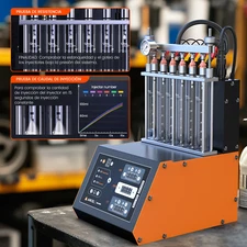 ANCEL ANJ600 Fuel Injector Cleaner & Tester Ultrasonic Leakage Resistance Test