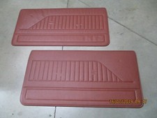 COPPIA PANNELLI PORTA FIAT 127 1°SERIE - 900 CC - 2 - 3 PORTE - MARRONI - NUOVI