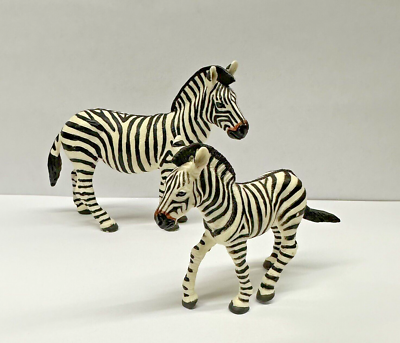 Zebra & Foal - Wildlife Wonders Figure Safari Ltd Toy Educational