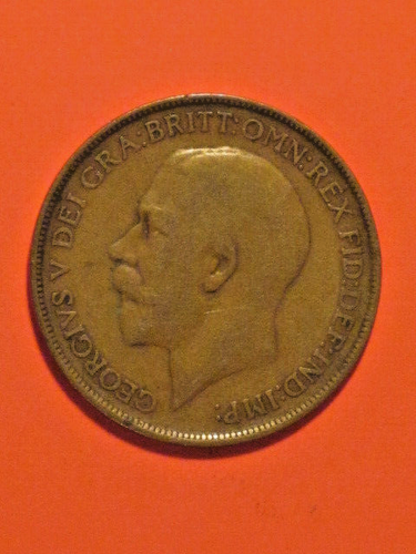 ** 1913 Penny - Great Britain - KM# 810 Very nice example. - Picture 4 of 8