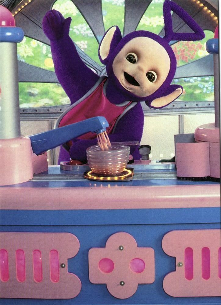 British Pre-School Children's Television Series TELETUBBIES Tinky
