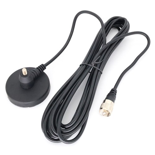 144/430MHz UHF magnetic Base Extendable Cable Radio Antenna For Kenwood FT-1802 - Zdjęcie 2 z 7