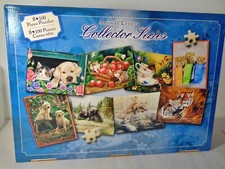 Animal Lovers 8 100 Piece Puzzles Collector's Series