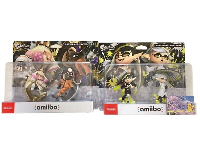 amiibo Squid Sisters Off The Hook set Splatoon 3 Nintendo switch
