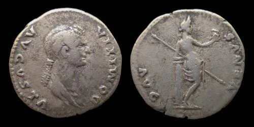 Pièces de monnaie antiques des provinces romaines romains argent