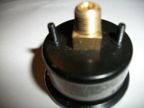 ASHCROFT 100 PSI, 1 1/2" MALE 1/8" NPT BACK MOUNT,DRY PRESSURE GAUGE # 1508 - Picture 4 of 5