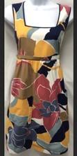 Anthropologie Dress GIRLS FROM SAVOY Multicolor Floral Empire Sleeveless Boho 4