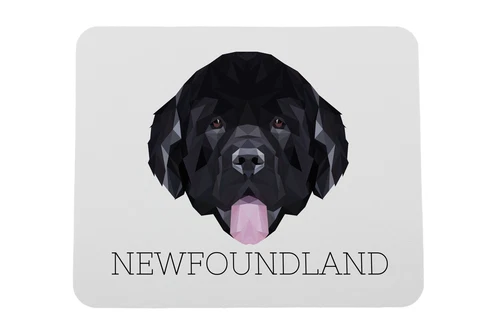 Newfoundland geometrische onderlegger Art-Dog