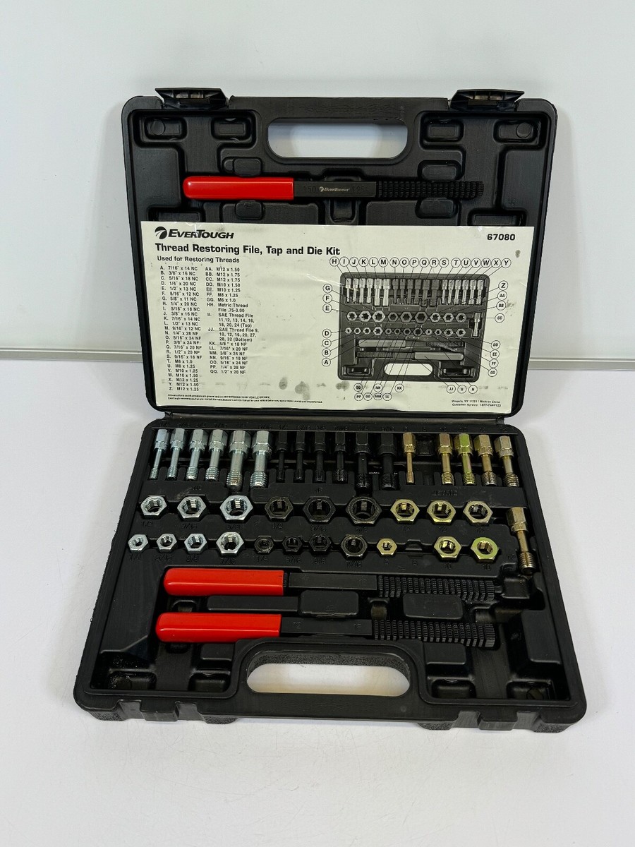 ◆大型◆壁掛時計◆80cm◆ブラウン◆B-2506IN2◆ EverTough 67080 Thread Restoring File Tap and Die Kit / For
