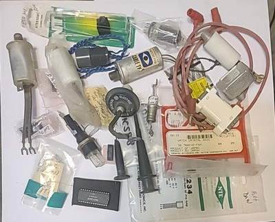 ELECTRONICS DIY JOB LOT NEW AND USED COMPONENTS AND PARTS
