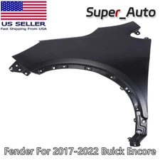 GM1240401 New Replacement Front Driver Side Fender Fits 2017-2022 Buick Encore