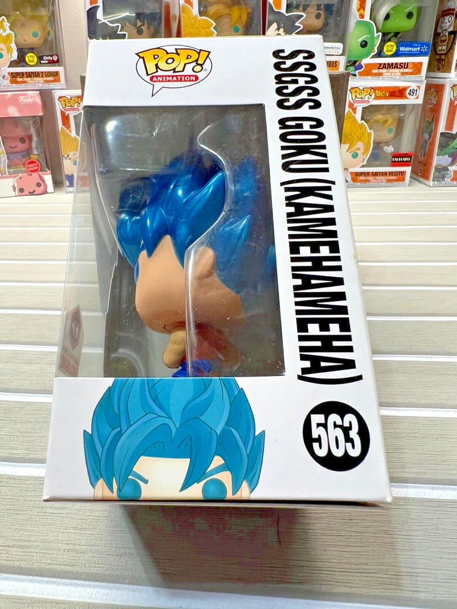 Funko Pop! Metallic SSGSS Goku Kamehameha #563 Chalice