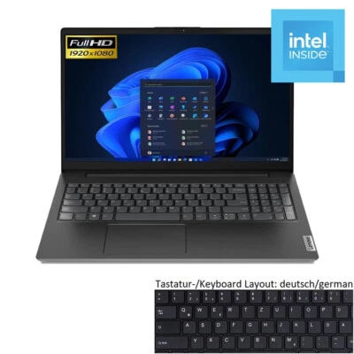 Lenovo V15 G2 15,6" Intel N4500 @2,8GHz 16GB DDR4 512GB SSD FHD Win 11 Laptop