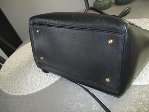 Gianni Versace Large Medusa Tote Leather Bag - Black - Picture 9 of 19