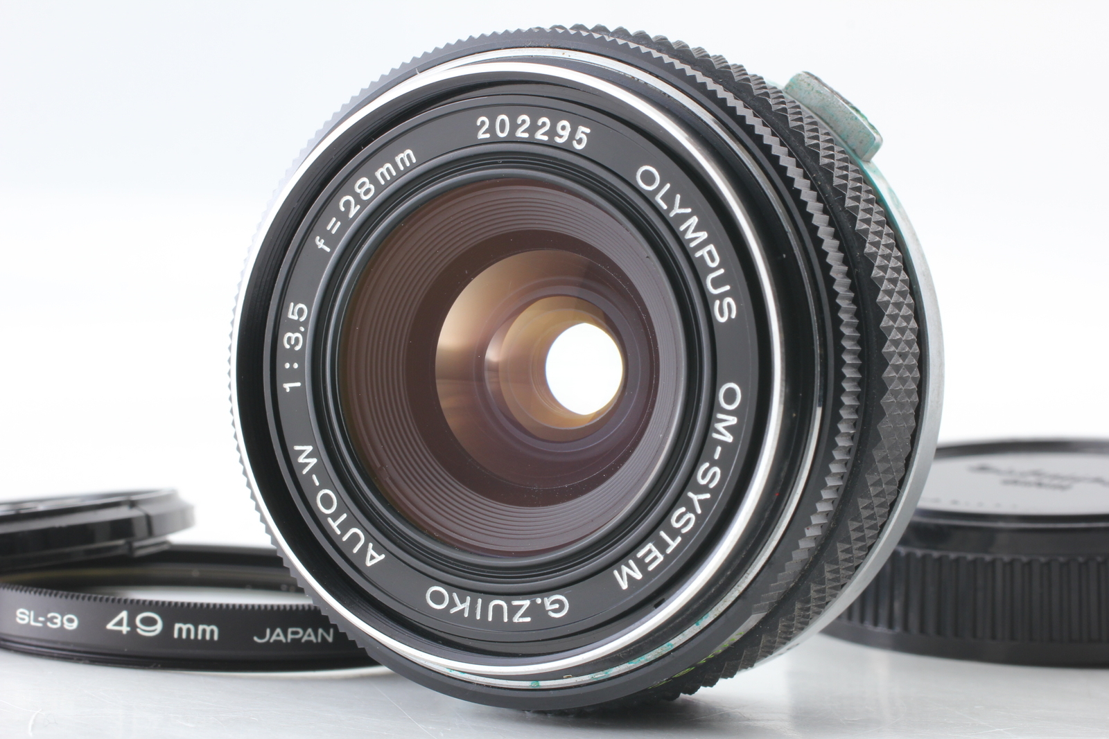 [Near MINT] Olympus G.Zuiko Auto-W 28mm f/3.5 Wide Angl MF Lens From JAPAN