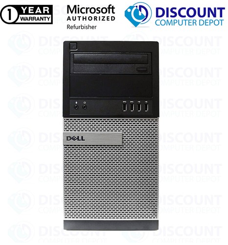 Windows 10 PC Intel Core i5 Desktop Computer 16GB RAM New 256GB SSD 19in LCD - Picture 2 of 7