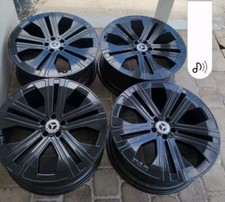 Mercedes-Benz 22" OEM Gloss Black Wheels 22x9.5 ET41.5 S-Class W223 (4)