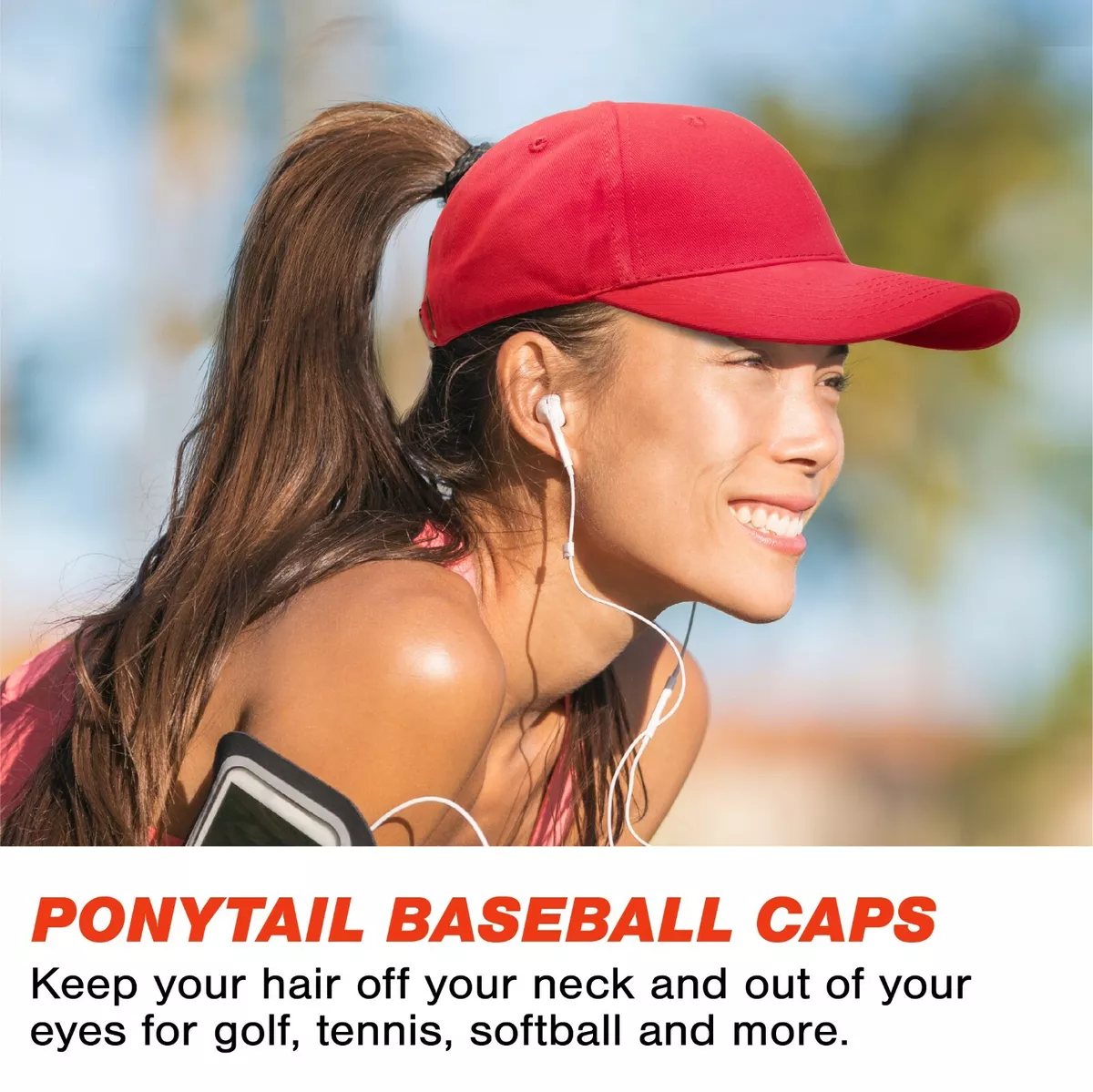 Women's baseball caps for ponytails hotsell