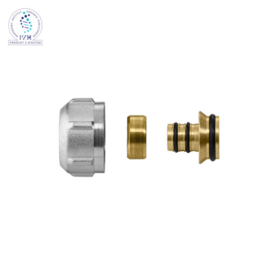 10Stk Klemmringverschraubung Mehrschichtverbundrohr 3/4'' 16x2 Eurokonus 3xO Ring