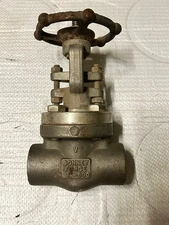 Bonney Forge 1" 800 Gate Fig HL 1BLB-NACE Valve Socket Weld