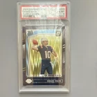 Panini 2024 Donruss Optic Drake Maye #229 Purple Shock Prizm PSA 6
