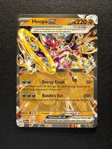 Hoopa ex 98/182 Paradox Rift Double Rare NM