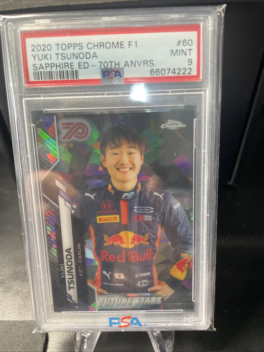 2020 Topps Chrome Sapphire Edition Formula 1 - Yuki Tsunoda #60