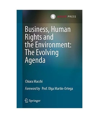 Business, Human Rights and the Environment: The Evolving Agenda, Chiara Macchi