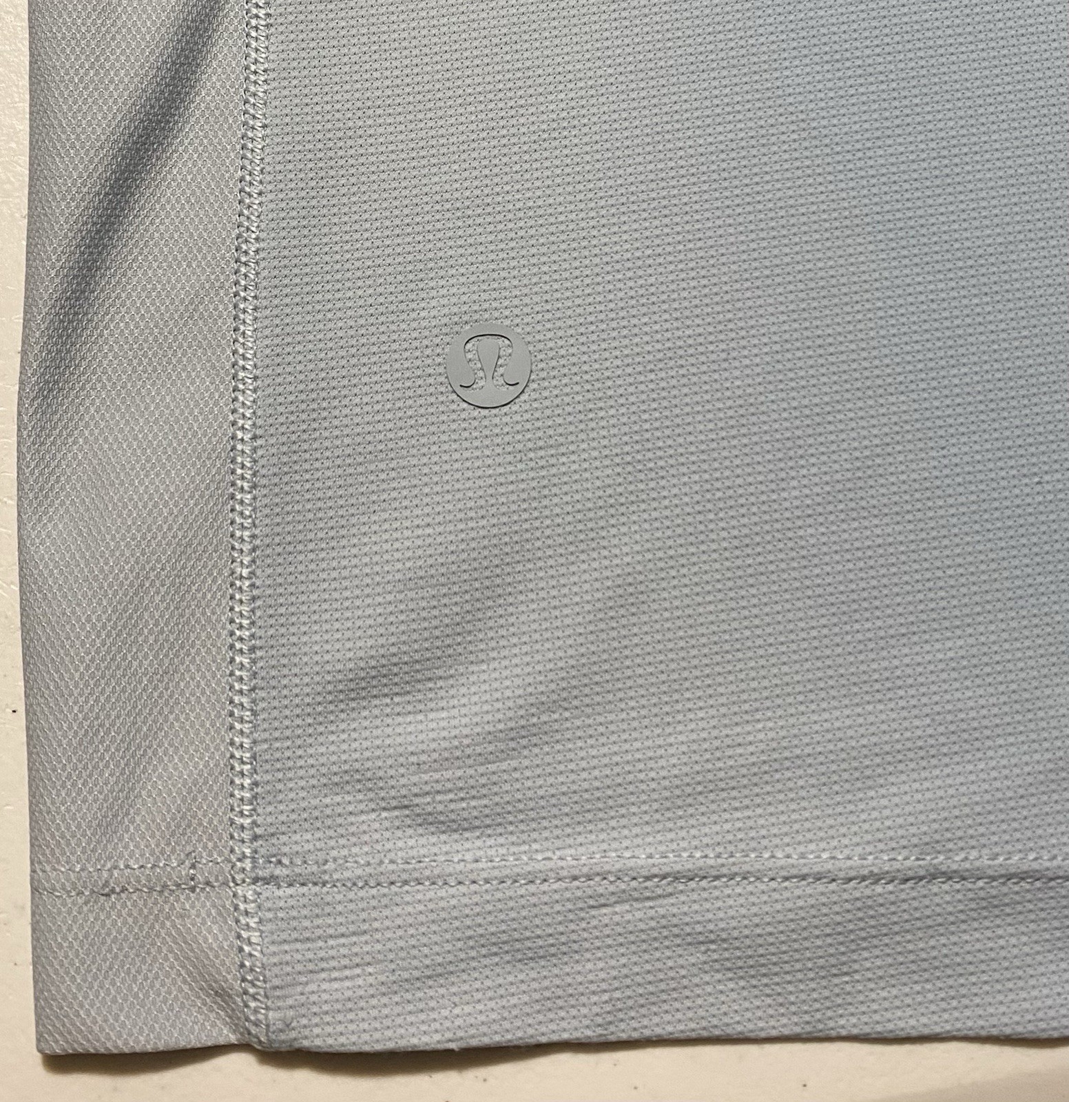 Lululemon Evolution M Medium Light Blue Polo Shir… - image 8
