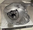 Art Shell Autographed Raiders Mini Helmet JSA Authenticated