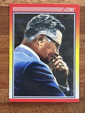 1990 Score - Vince Lombardi #603 Curtis Mgt. Group Copyright on Back