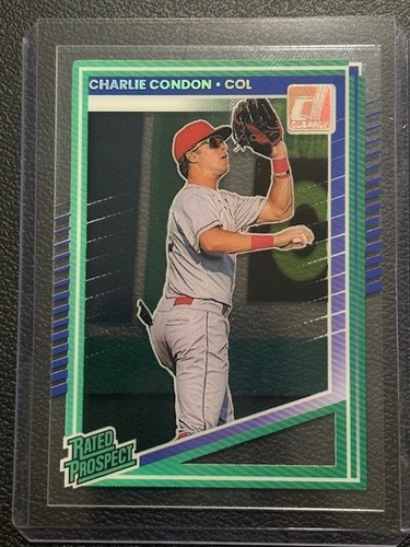 2025 Panini Donruss - Clearly Rated Prospects Charlie Condon #194 (RC)