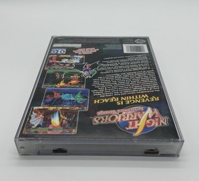 NIGHT WARRIORS DARKSTALKERS REVENGE SEGA SATURN CIB FOAM REG INSERT TESTED WORKS