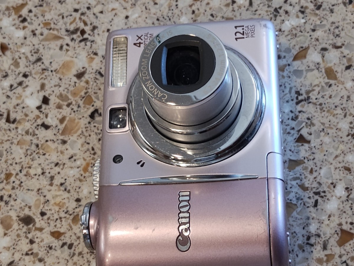 Canon PowerShot A1100 IS 12.1MP Digital Camera - Pink for