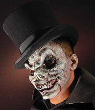 Skull Wicked Evil Skeleton Fancy Dress Halloween Costume Makeup Latex Prosthetic
