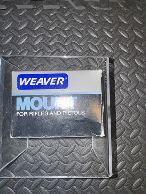 Weaver  1  Detachable Top Rings  standard style 49030 NOS, Small Thumb Screw.