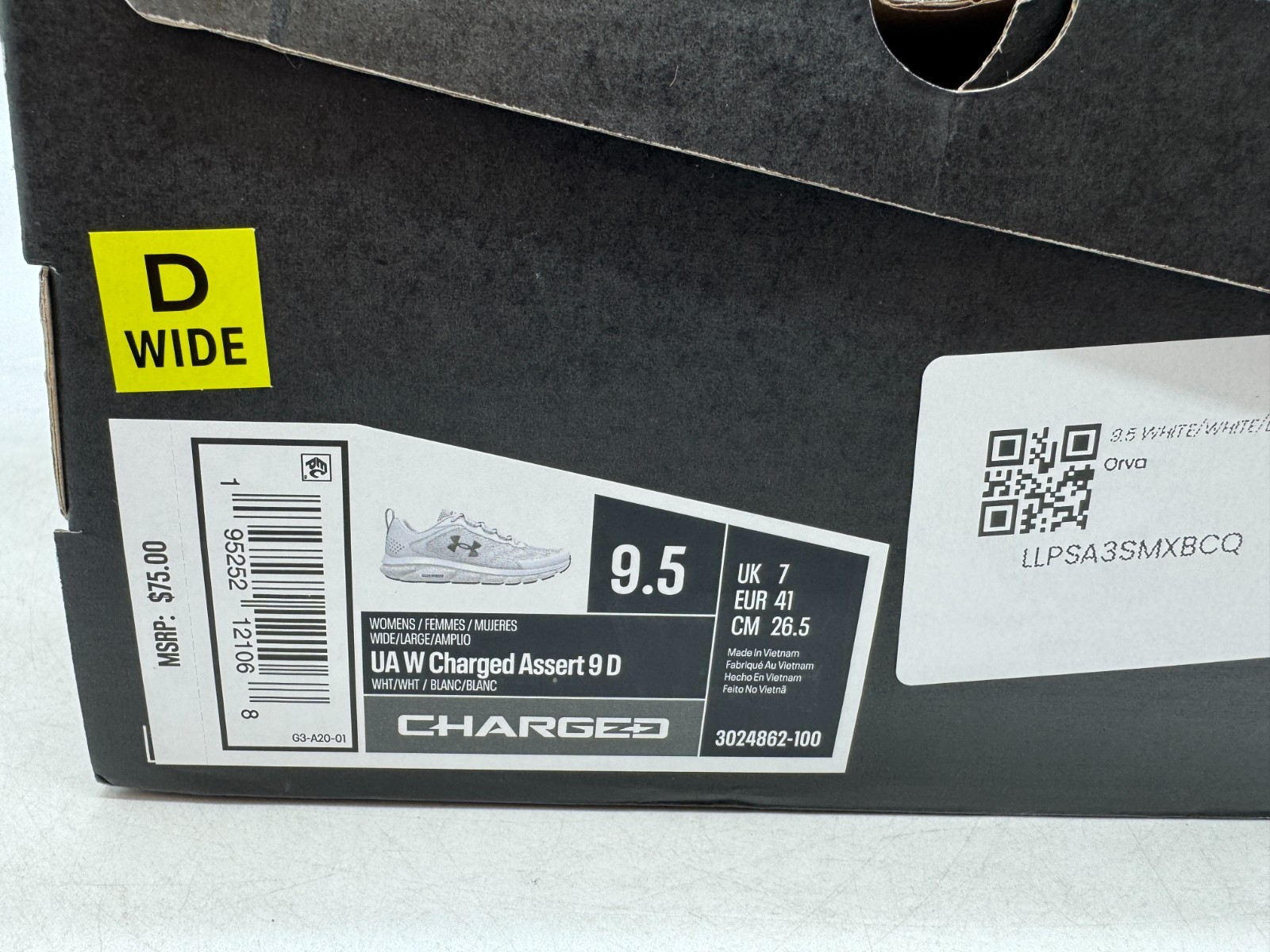 Under Armour Charged Assert 9 Running Sneakers Wo… - image 8