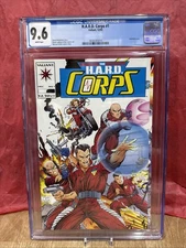 H.A.R.D. Corps #1  1992 CGC 9.6 Graded Comic Bob Layton David Michelinie