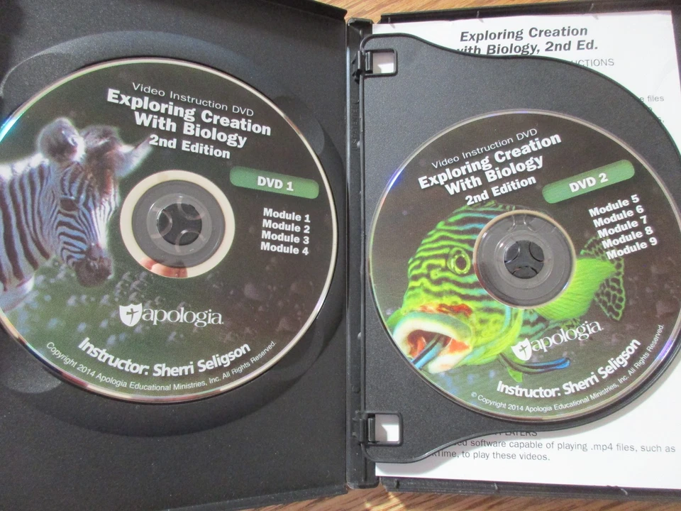 Exploring Creation with Biology (2nd edition) (Video Instruction DVDs) - Image 2 of 3