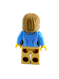 LEGO 2012 Lady Minifigure from City Car and Caravan Great Vehicles (4435)