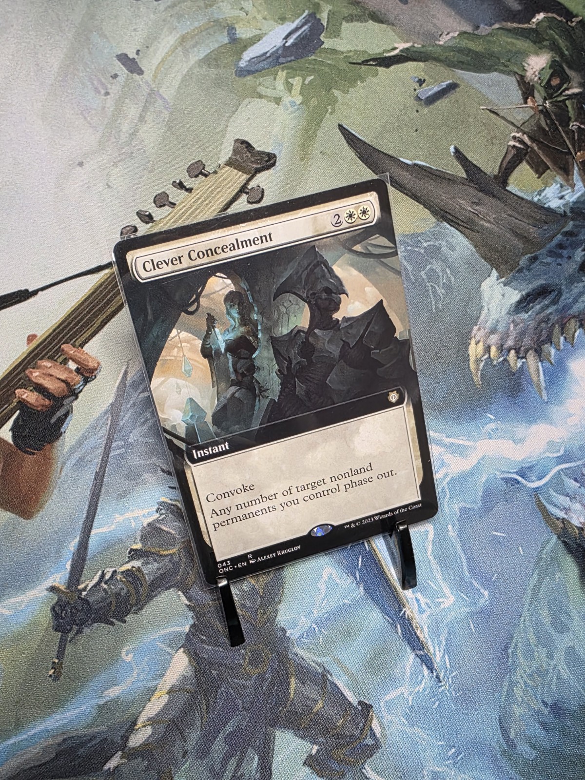 MTG Clever Concealment Extended Art Phyrexia: All Will Be One Commander #043