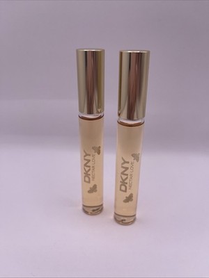 DKNY NECTAR LOVE EAU DE PARFUM ROLLERBALL 0.34 OZ (LOT OF 2)