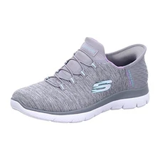Skechers Womens Hands Free Slip Ins Summits Dazzling Haze Size 8