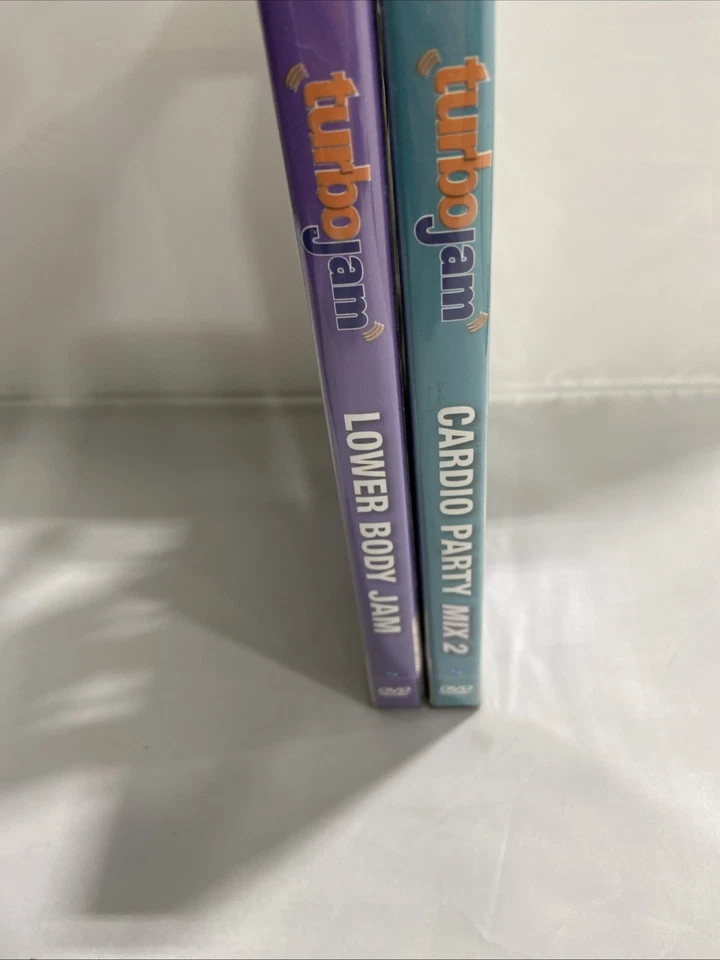 Turbo Jam Workout DVDs Lower Body Jam & Cardio Party Mix 2 new 👍👍 - Image 4 of 4