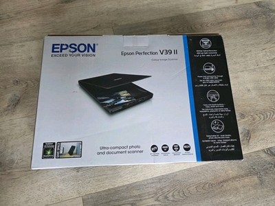 Epson Perfection V39II (CIS) Flachbettscanner - Schwarz B11B268401 - OVP