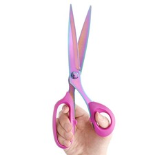 Professional Titanium Coating Steel Multi-Purpose Shears Sewing Scissors
