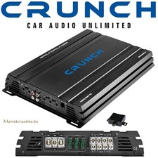 Crunch GPX1500.4 1500 Watt 4-Kanal Verstärker Auto Lautsprecher Endstufe Sub