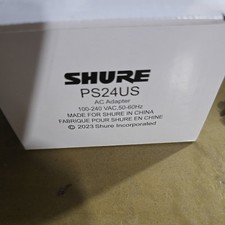 Shure AC Adapter PS24US Power Cord